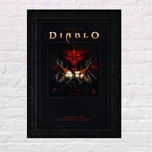 The Art of Diablo Hardcover Gaming Coffee Table Book, sealed in plastic wrap